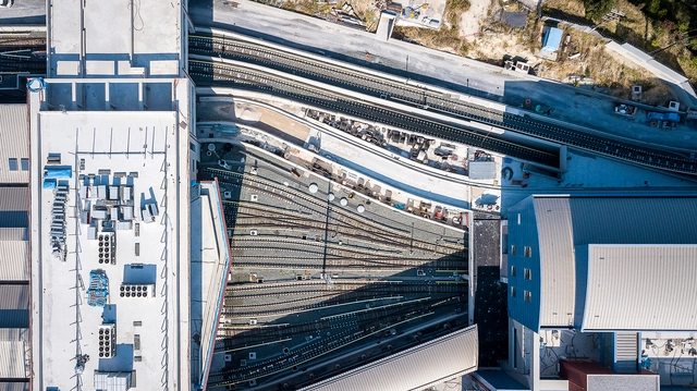 Imagens aéreas mostram as obras de expansão do metrô de Atenas e Tessalônica - Cinema E Arquitetura