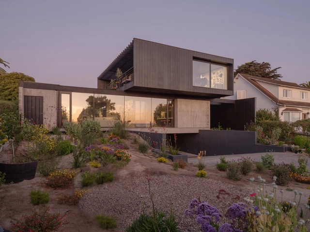 Casa CO / Estudio Base Arquitectos - Fotografía exterior, Casas, Balcón